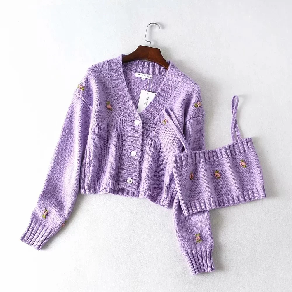 New arrival girls knitted cardigans sweaters women fashion mujer sweaters sets, Purple
New arrival girls knitted cardigans sweaters women fashion mujer sweaters sets, Purple
