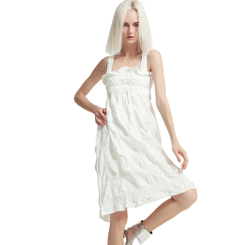 2020 new style fashion Woman Latest bubble cotton dress sexy elastic backless slip dress
2020 new style fashion Woman Latest bubble cotton dress sexy elastic backless slip dress