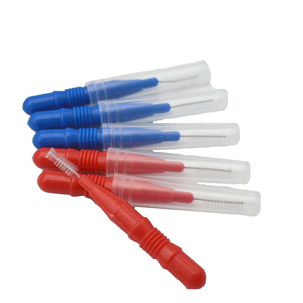 2019 hot Reusable Mini Interdental brush toothbrushes tooth cleaners Dental cleaning tool, Red / blue
2019 hot Reusable Mini Interdental brush toothbrushes tooth cleaners Dental cleaning tool, Red / blue