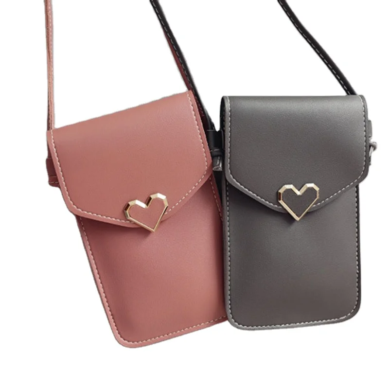 Hot Sale Women's Touch Screen Purse Transparent Simple Wallets PU Leather Handbags Cell Phone Crossbody Bag Women, 7 colors
Hot Sale Women's Touch Screen Purse Transparent Simple Wallets PU Leather Handbags Cell Phone Crossbody Bag Women, 7 colors