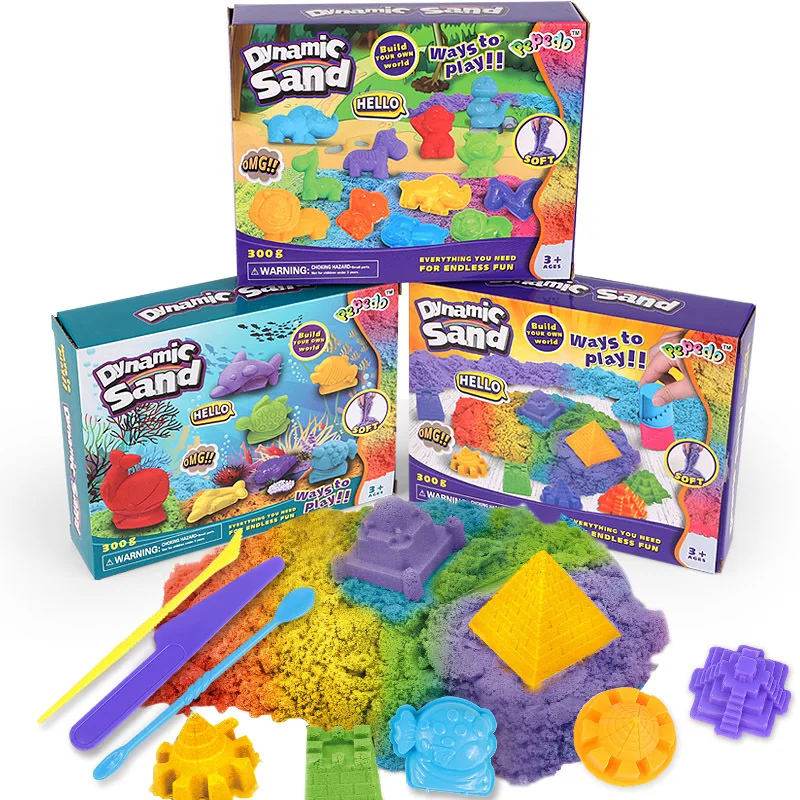 Educational Non-toxic Customized Easily Modeling Shape Toys Play Sand In Bulk Set Children Diy Space Magic Sand
Educational Non-toxic Customized Easily Modeling Shape Toys Play Sand In Bulk Set Children Diy Space Magic Sand