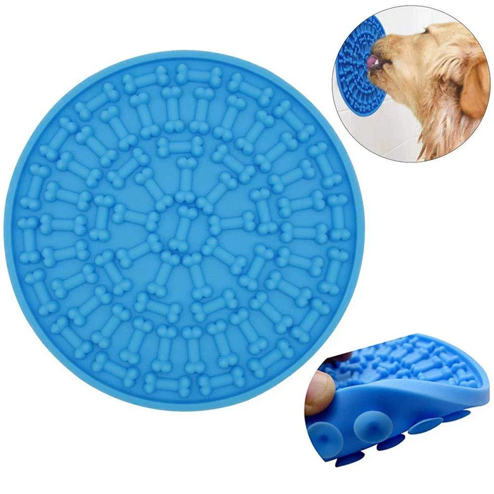 Eco Friendly Silicone Dog Licking Pad Slow Feeder Dog Bowl Waterproof Cat Dog Food Bowl Suction Cup Pet Feeder Pet Bowl, Colorful
Eco Friendly Silicone Dog Licking Pad Slow Feeder Dog Bowl Waterproof Cat Dog Food Bowl Suction Cup Pet Feeder Pet Bowl, Colorful