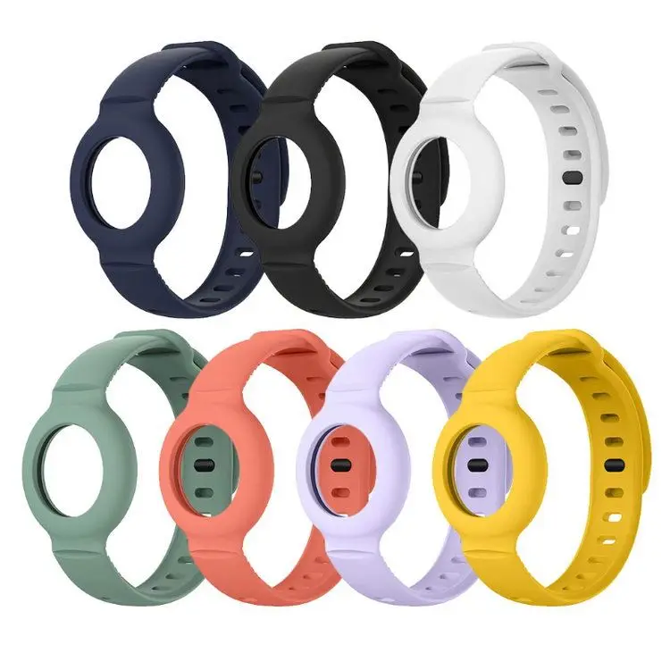 AA Design Soft Silicone For Airtags Strap Anti-Scratch Protective Silicone Case For Airtag watch band
AA Design Soft Silicone For Airtags Strap Anti-Scratch Protective Silicone Case For Airtag watch band