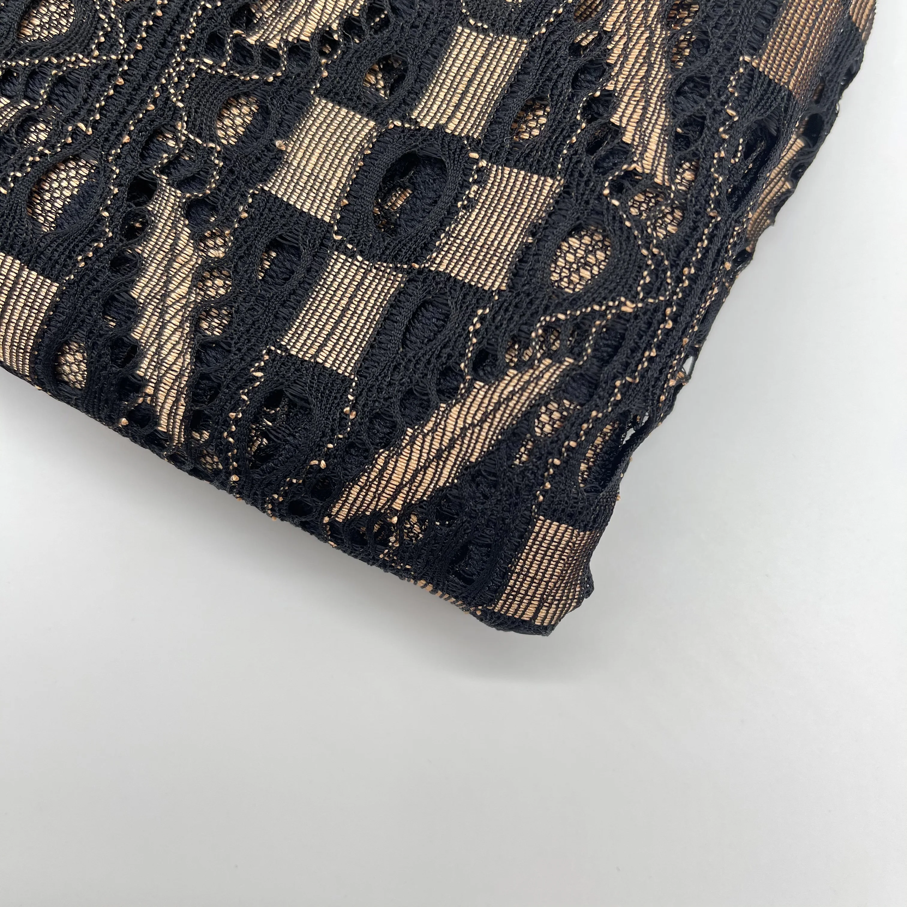 Popular design 70%Nylon 20%Polyester 10%Spandex Stretch Black African Lace Fabric
Popular design 70%Nylon 20%Polyester 10%Spandex Stretch Black African Lace Fabric