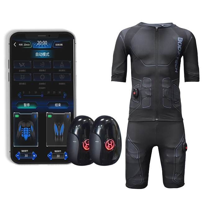 Best sale ems fitness workout suit/ electrical muscle stimulation home gym training suit
Best sale ems fitness workout suit/ electrical muscle stimulation home gym training suit