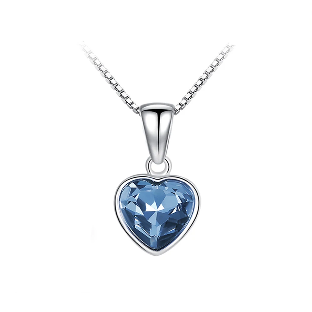 Austrian Crystal Pendant Sterling Jewelry Women 45cm Length Beautiful Charms Silver 925 Jewellery Necklace
Austrian Crystal Pendant Sterling Jewelry Women 45cm Length Beautiful Charms Silver 925 Jewellery Necklace