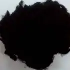 Viscose staple fiber black color 1.33dtex*38mm for spinning