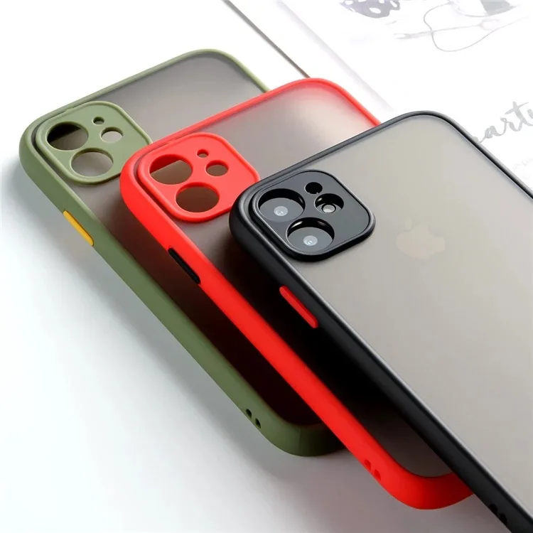 New Touch Feeling Skin Color Contrast Fashion Design Hard PC Precise Hole Camera Protective Phone Case For iPhone case, 9 different colors
New Touch Feeling Skin Color Contrast Fashion Design Hard PC Precise Hole Camera Protective Phone Case For iPhone case, 9 different colors