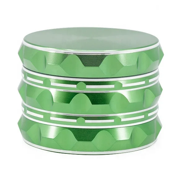 4-piece Dry Herb Grinder Diameter Aluminum Alloy Flat Pattern Polygon Stripe Herb Grinder jhcentury, Picture
4-piece Dry Herb Grinder Diameter Aluminum Alloy Flat Pattern Polygon Stripe Herb Grinder jhcentury, Picture