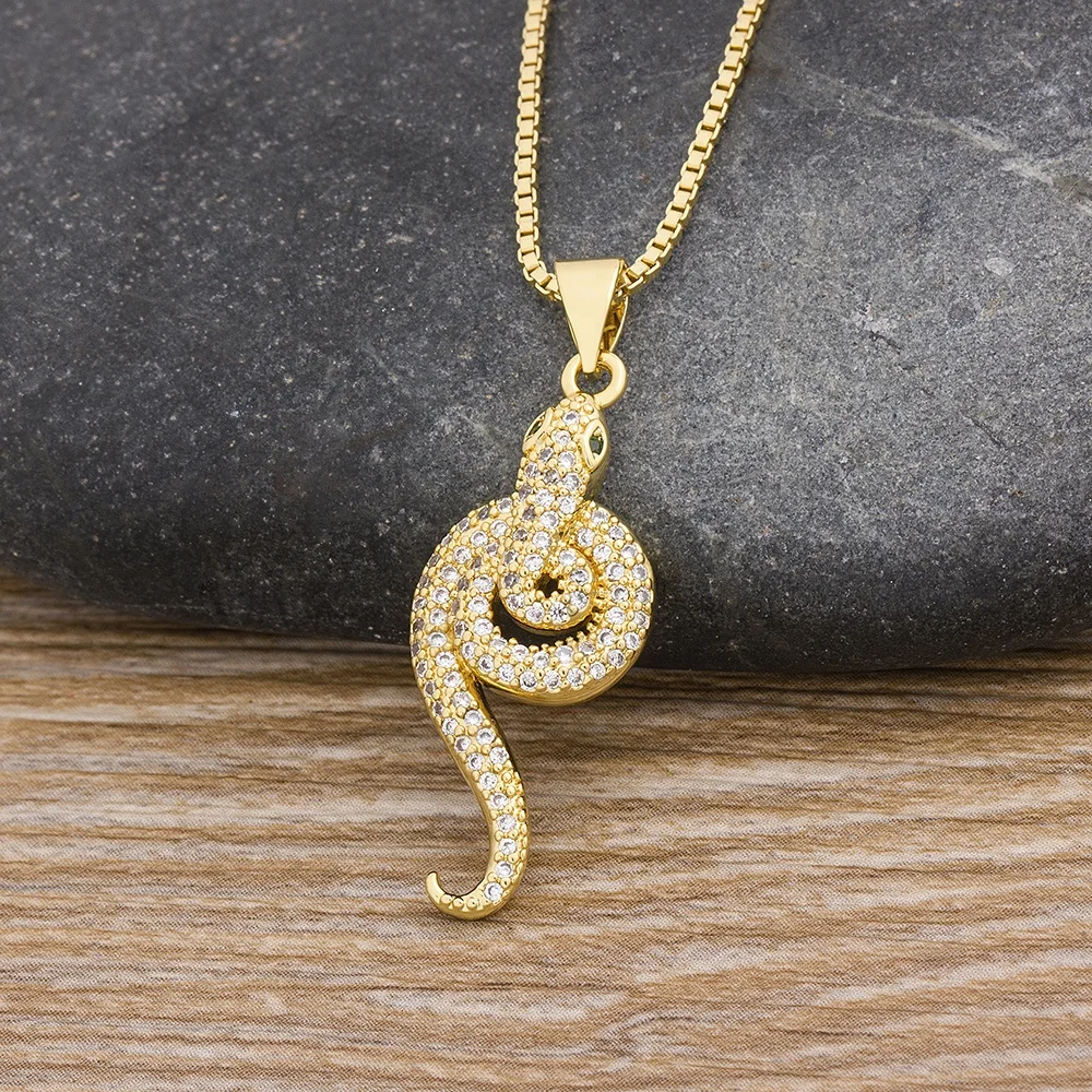 2021 Hot Sale New Animal Snake Dangle Women Pendant Necklace Minimalist Style Copper Zircon Female Birthday Party Jewelry Gift, As pictures
2021 Hot Sale New Animal Snake Dangle Women Pendant Necklace Minimalist Style Copper Zircon Female Birthday Party Jewelry Gift, As pictures