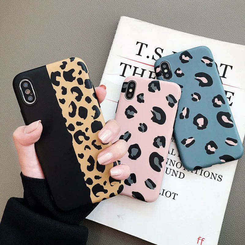 Soft TPU Leopard Pattern Phone Case For iPhone 11 12 Pro X XR XS Max 6S 7 8 Plus 7Plus 8Plus Mobile Phone Cover
Soft TPU Leopard Pattern Phone Case For iPhone 11 12 Pro X XR XS Max 6S 7 8 Plus 7Plus 8Plus Mobile Phone Cover