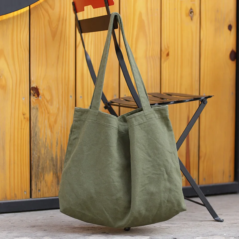 Women's Bag Korean Version Simple Large Capacity Canvas Bag Light Solid Color One Shoulder Leisure Shopping Bag Handbag, Picture color
Women's Bag Korean Version Simple Large Capacity Canvas Bag Light Solid Color One Shoulder Leisure Shopping Bag Handbag, Picture color