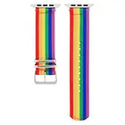 Customized size smart watch band for apple iwatch 38mm case 22mm belt mixing color nylon Strap apple watch band nylon