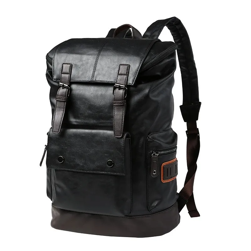 OEM Custom Design Your Own Bookbag Outdoor Travel Men Casual PU Leather Backpack Bag, Black and customized color
OEM Custom Design Your Own Bookbag Outdoor Travel Men Casual PU Leather Backpack Bag, Black and customized color