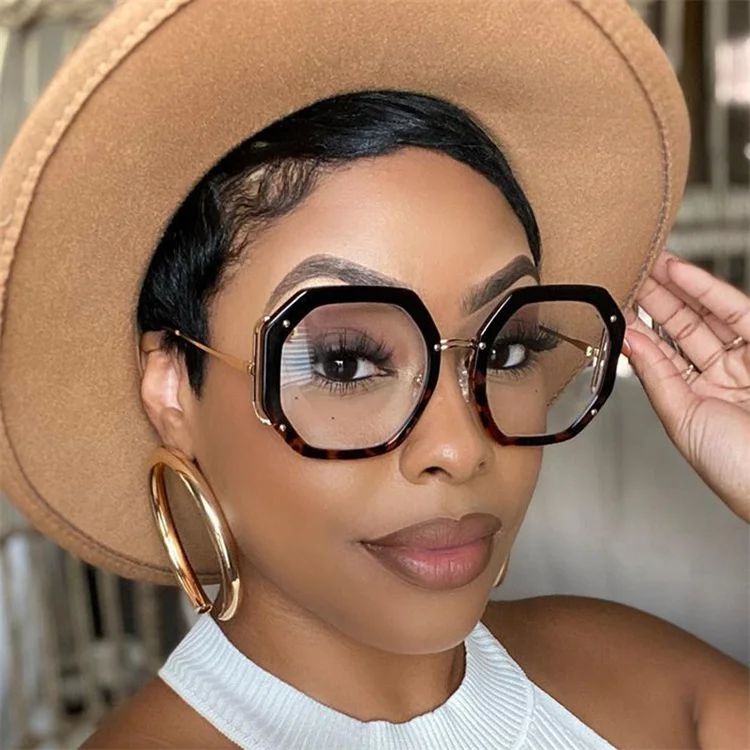 Fashion Square Anti Blue Glasses Frame Women Vintage Metal Optical Transparent Eyeglasses Frame Polygon Blue Blocking Eyeglasses
Fashion Square Anti Blue Glasses Frame Women Vintage Metal Optical Transparent Eyeglasses Frame Polygon Blue Blocking Eyeglasses