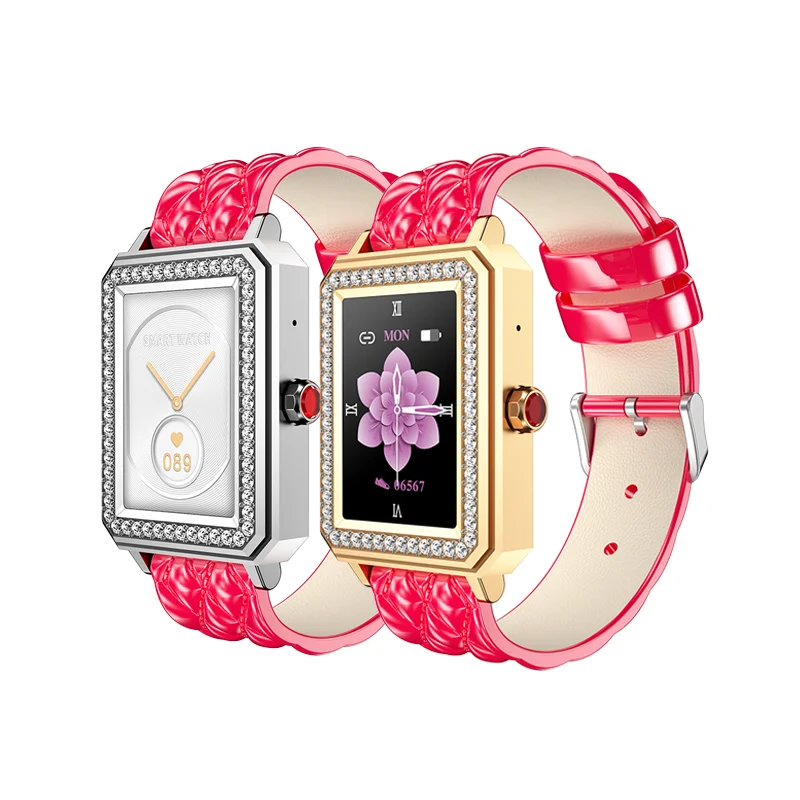 New smartwatch lady set password Dynamic UI Classical style Siri voice assistant BT call smart watch M66
New smartwatch lady set password Dynamic UI Classical style Siri voice assistant BT call smart watch M66