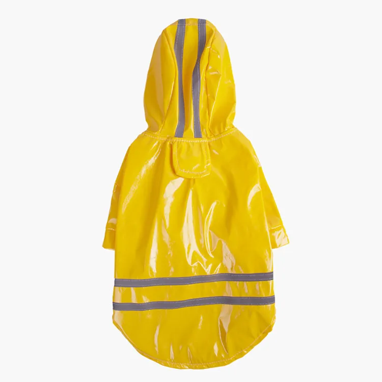 2020 New fashion PU Pet dog raincoat clothing reflective dog raincoat clothes, Blue/yellow/pink/black/red
2020 New fashion PU Pet dog raincoat clothing reflective dog raincoat clothes, Blue/yellow/pink/black/red