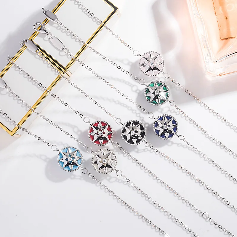 S925 Sterling Silver bracelet small fresh clavicle chain Austrian Crystal Pendant bracelets
S925 Sterling Silver bracelet small fresh clavicle chain Austrian Crystal Pendant bracelets