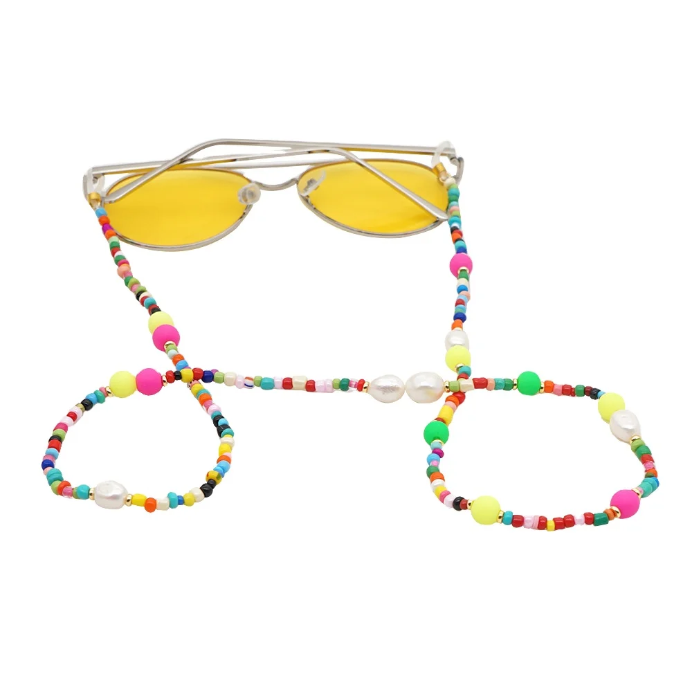 Face Masking Chain Sunglasses Chain Beads Beaded Reading Glasses Sunglasses Chains and Straps Eyewear Holder
Face Masking Chain Sunglasses Chain Beads Beaded Reading Glasses Sunglasses Chains and Straps Eyewear Holder