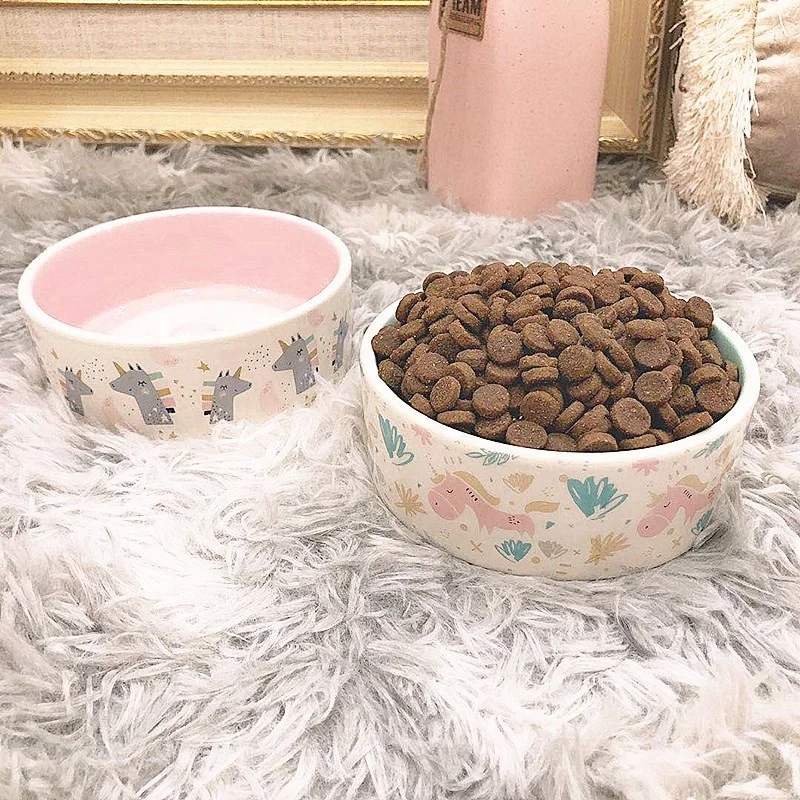 Cartoon Animals Print Round Ceramic Pet Bowl Cute Cat Dog Pot Pet Drinking Bowl, Pink green
Cartoon Animals Print Round Ceramic Pet Bowl Cute Cat Dog Pot Pet Drinking Bowl, Pink green