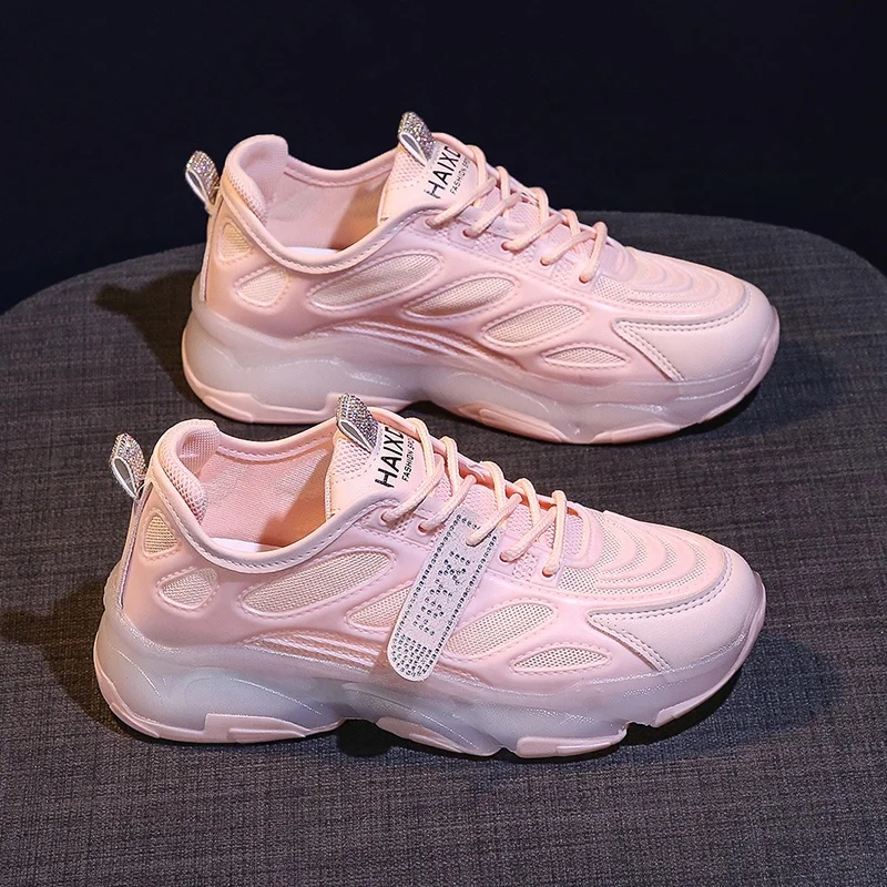 Lady Breathable Sport Shoes 2021 New Autumn Flats Fashion Mesh Shallow Lace-up Runninng Crystal Platform Casual Travel Sneakers
Lady Breathable Sport Shoes 2021 New Autumn Flats Fashion Mesh Shallow Lace-up Runninng Crystal Platform Casual Travel Sneakers