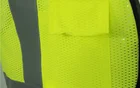 Wholesale 100% polyester mesh hi vis safety reflective construction vest ANSI Class 2 security protect work clothing