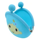 Cartoon 3d Printing Cute Silicone Coin Purse