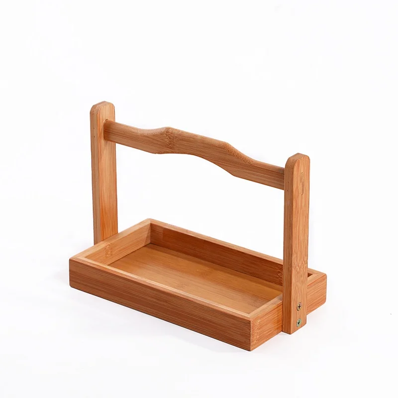 ECO Natural Bamboo Storage Tray Platter Wooden Fruit Storage Basket with Handle Custom Logo
ECO Natural Bamboo Storage Tray Platter Wooden Fruit Storage Basket with Handle Custom Logo