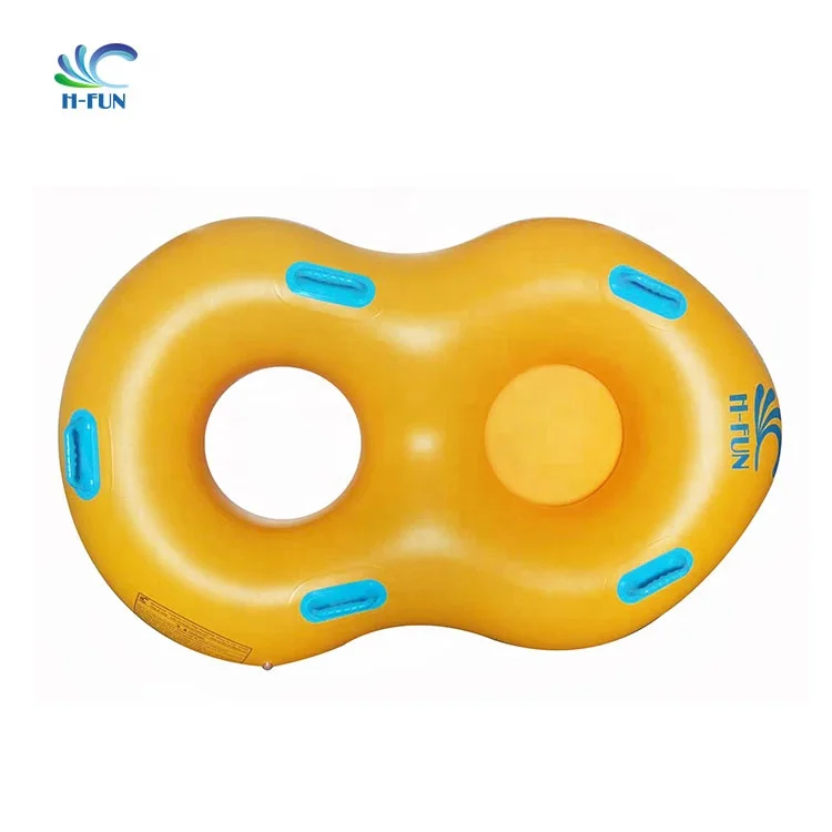 Manufacturer supply double tubes with front bottom seat water park family tube raft
Manufacturer supply double tubes with front bottom seat water park family tube raft