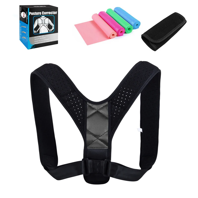 whole sale low price upper back support brace for man woman Back Posture Corrector, Black
whole sale low price upper back support brace for man woman Back Posture Corrector, Black