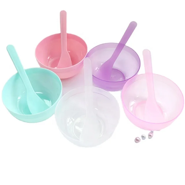 DIY customized color plastic set mask mixing bowl face mask mixing bowl set face mask brush
DIY customized color plastic set mask mixing bowl face mask mixing bowl set face mask brush