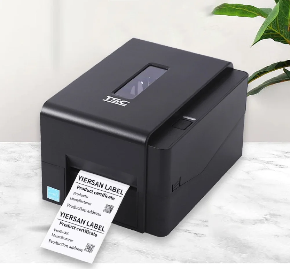 TSC TE200 Desktop Commercial Transfer Direct Thermal And Thermal Transfer Bar code Sticker Label Printer For Android/iOS, Black
TSC TE200 Desktop Commercial Transfer Direct Thermal And Thermal Transfer Bar code Sticker Label Printer For Android/iOS, Black