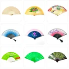 Fan Hand Folding Fans Fan Hand Fan Folding Crystal Fan Hand Held Folding Portable Hand Geld Fans