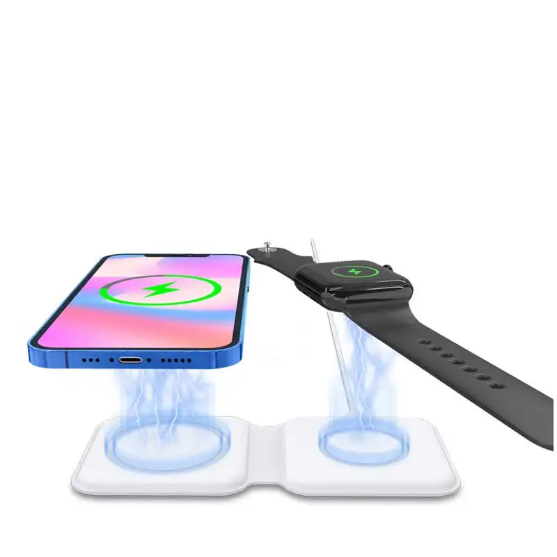 Folding Magnet Charger For iPhone 12 Pro 2 in 1 Magnetic Wireless Charger 15W Magnet Qi Wireless Charger, Pink silver golden black
Folding Magnet Charger For iPhone 12 Pro 2 in 1 Magnetic Wireless Charger 15W Magnet Qi Wireless Charger, Pink silver golden black