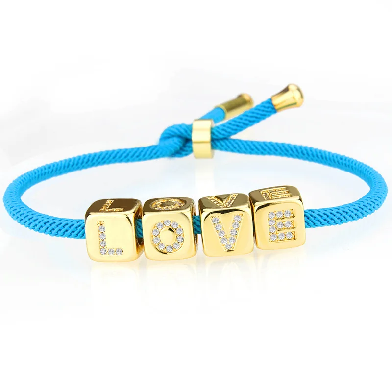 Chromatic Weave Hand Rope DIY 26 Initial Letters Couple Bracelet Student Jewelry Creative Accessories Gifts
Chromatic Weave Hand Rope DIY 26 Initial Letters Couple Bracelet Student Jewelry Creative Accessories Gifts