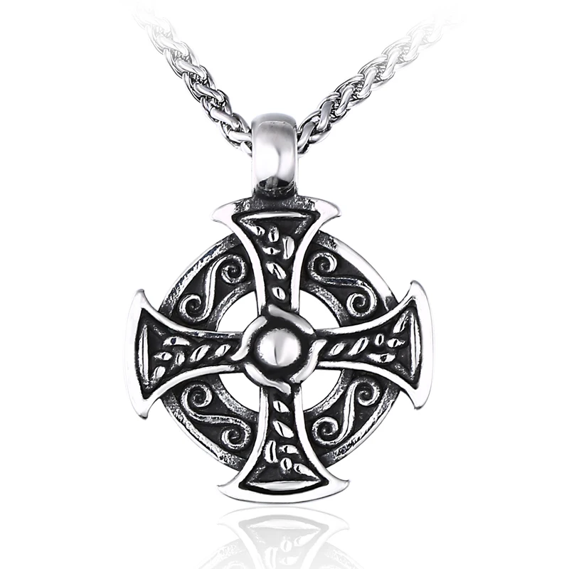 SSLHP-102 Steel Soldier Nordic Viking Cross Pendant Necklace Men Stainless Steel Exquisite Party Jewelry
SSLHP-102 Steel Soldier Nordic Viking Cross Pendant Necklace Men Stainless Steel Exquisite Party Jewelry