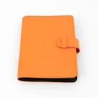 Jolly Sunshine Customized 2 Pocket Zipper PU Leather Photo Album For Family