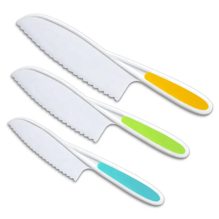 kid knife 3 piece knives children Kitchen Baking Knife Set for Little Hands, Green ,yellow,blue
kid knife 3 piece knives children Kitchen Baking Knife Set for Little Hands, Green ,yellow,blue