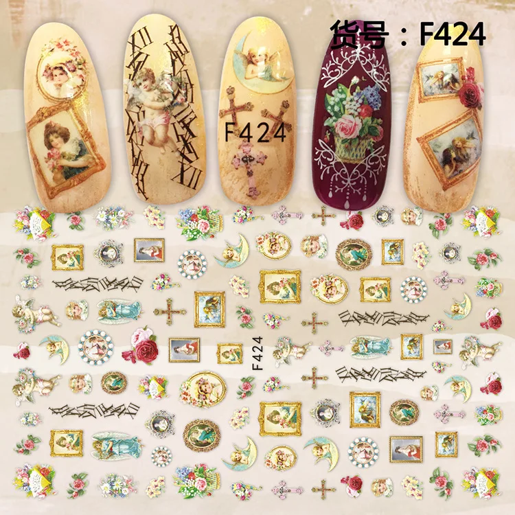 Wholesale Jesus Our Lady Ultra-thin Nail Sticker Angel Cupid Nail Stickers Supplies Nail Decal
Wholesale Jesus Our Lady Ultra-thin Nail Sticker Angel Cupid Nail Stickers Supplies Nail Decal