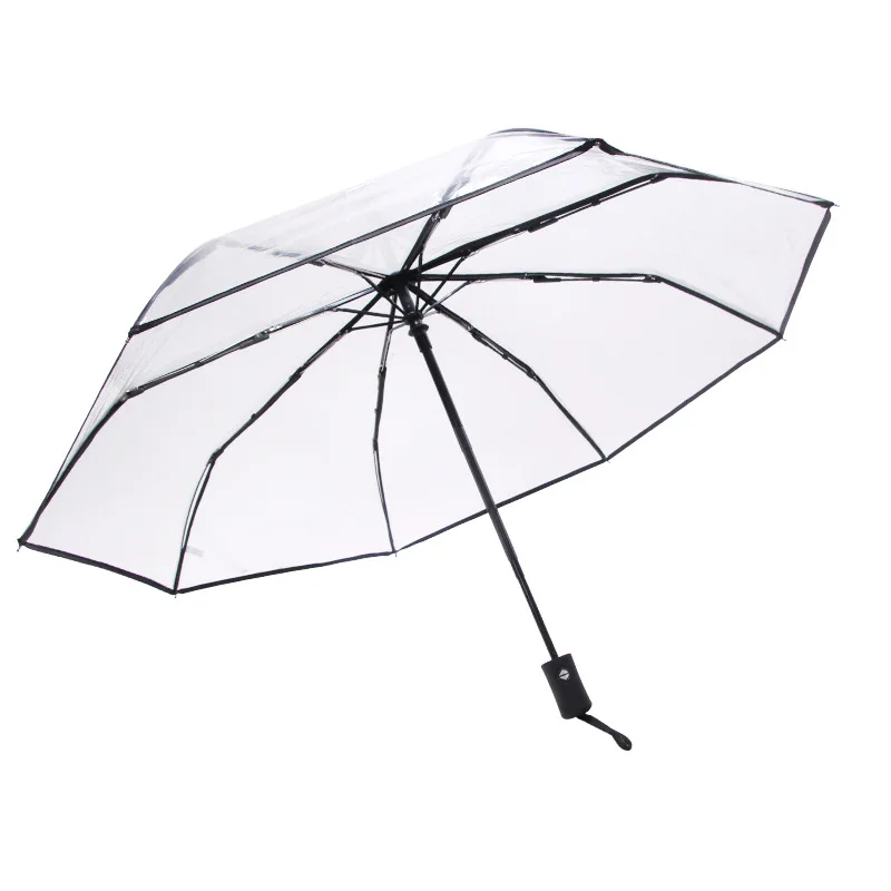 Transparent Automatic Umbrella Rain Women Men Sun Rain Auto Compact Folding Windproof Style Clear umbrella, Orange, blue, green/accept custom color
Transparent Automatic Umbrella Rain Women Men Sun Rain Auto Compact Folding Windproof Style Clear umbrella, Orange, blue, green/accept custom color