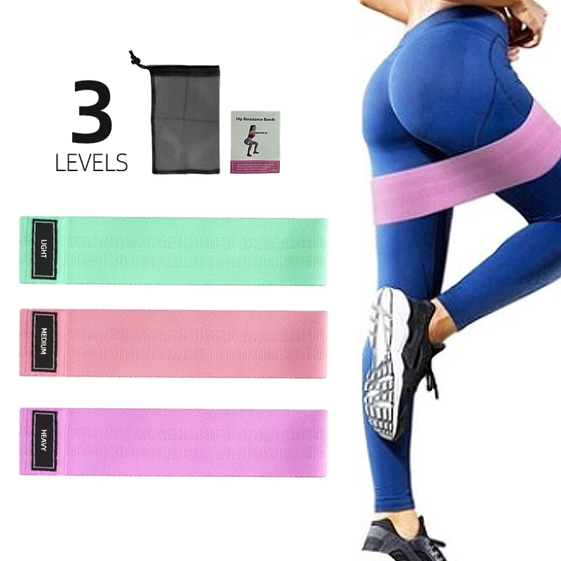 Fabric Resistance Bands Set 3 Pieces Resistance Elastic Bands Workout Gym Body Building Elastic Bands
Fabric Resistance Bands Set 3 Pieces Resistance Elastic Bands Workout Gym Body Building Elastic Bands