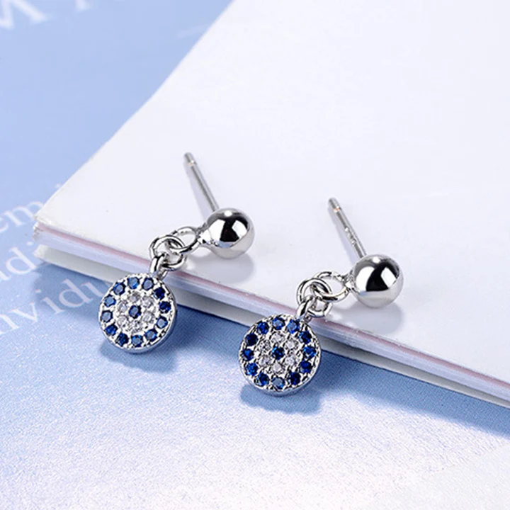 Hot Sale Silver Devil Eye Jewelry Stud Earrings Devil Eye Earrings for Women, Picture shows
Hot Sale Silver Devil Eye Jewelry Stud Earrings Devil Eye Earrings for Women, Picture shows