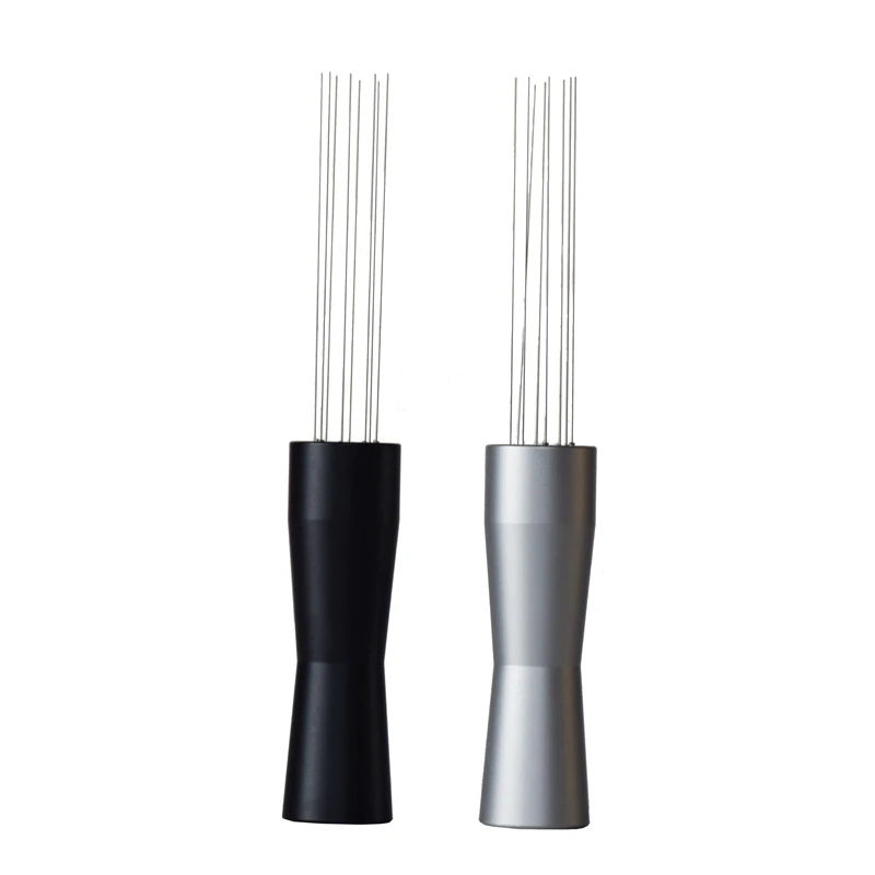 Q Coffee Accessories Stainless Steel Espresso Tamper Coffee Stirrer Coffee Needle Distributor Barista Tools, Black
Q Coffee Accessories Stainless Steel Espresso Tamper Coffee Stirrer Coffee Needle Distributor Barista Tools, Black
