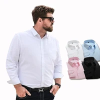 oversized long sleeve dress shirts for men white blue black pink shirt office Business formal plus size men shirt
oversized long sleeve dress shirts for men white blue black pink shirt office Business formal plus size men shirt