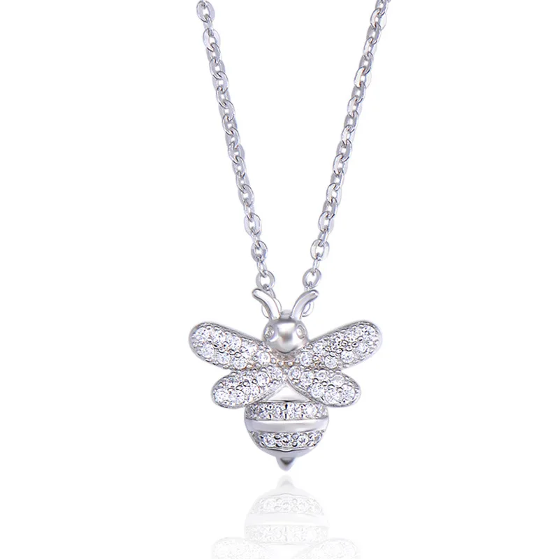 Nickel Free Hypoallergenic Kids Jewelry Silver 925 Animal Bee Pendant Necklace Kids Children Necklace
Nickel Free Hypoallergenic Kids Jewelry Silver 925 Animal Bee Pendant Necklace Kids Children Necklace