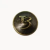 Fashion Custom Shank Button Metal Logo Buttons For Jeans