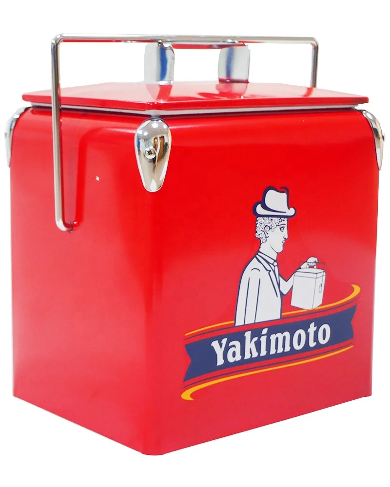 Top seller promotional metal square 13 L iron water cooler ice boxes for outdoor camping
Top seller promotional metal square 13 L iron water cooler ice boxes for outdoor camping