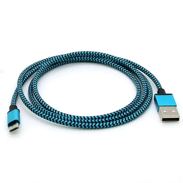 1M Aluminum Braided Micro USB Data&Sync Charger Cable For Android Phones, Blue green orange silver hotpink
1M Aluminum Braided Micro USB Data&Sync Charger Cable For Android Phones, Blue green orange silver hotpink
