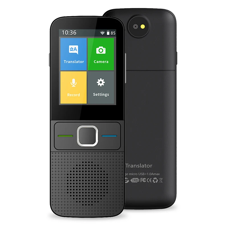 2.4 Inch Hd Screen Portable Electronic Translators Offline Translator Voice Translater For All Languages
2.4 Inch Hd Screen Portable Electronic Translators Offline Translator Voice Translater For All Languages