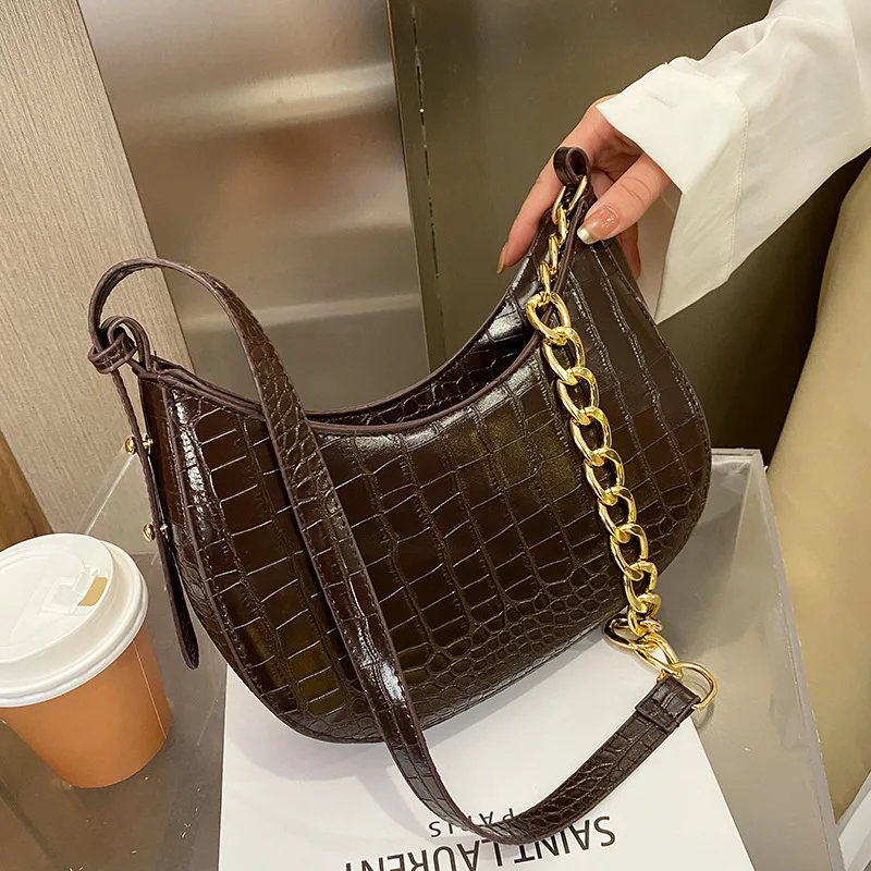 Women's large capacity underarm bag simple trendy handbag shoulder messenger dumpling bags, As picture
Women's large capacity underarm bag simple trendy handbag shoulder messenger dumpling bags, As picture